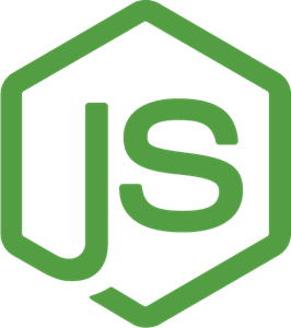 logo de la technologie NodeJS: Très efficace dans les flux de transfert données. De plus nous utilisons la stack MERN dans nos projets, qui est un environnement 100% JavaScript nous simplifiant la maintenance et le développement